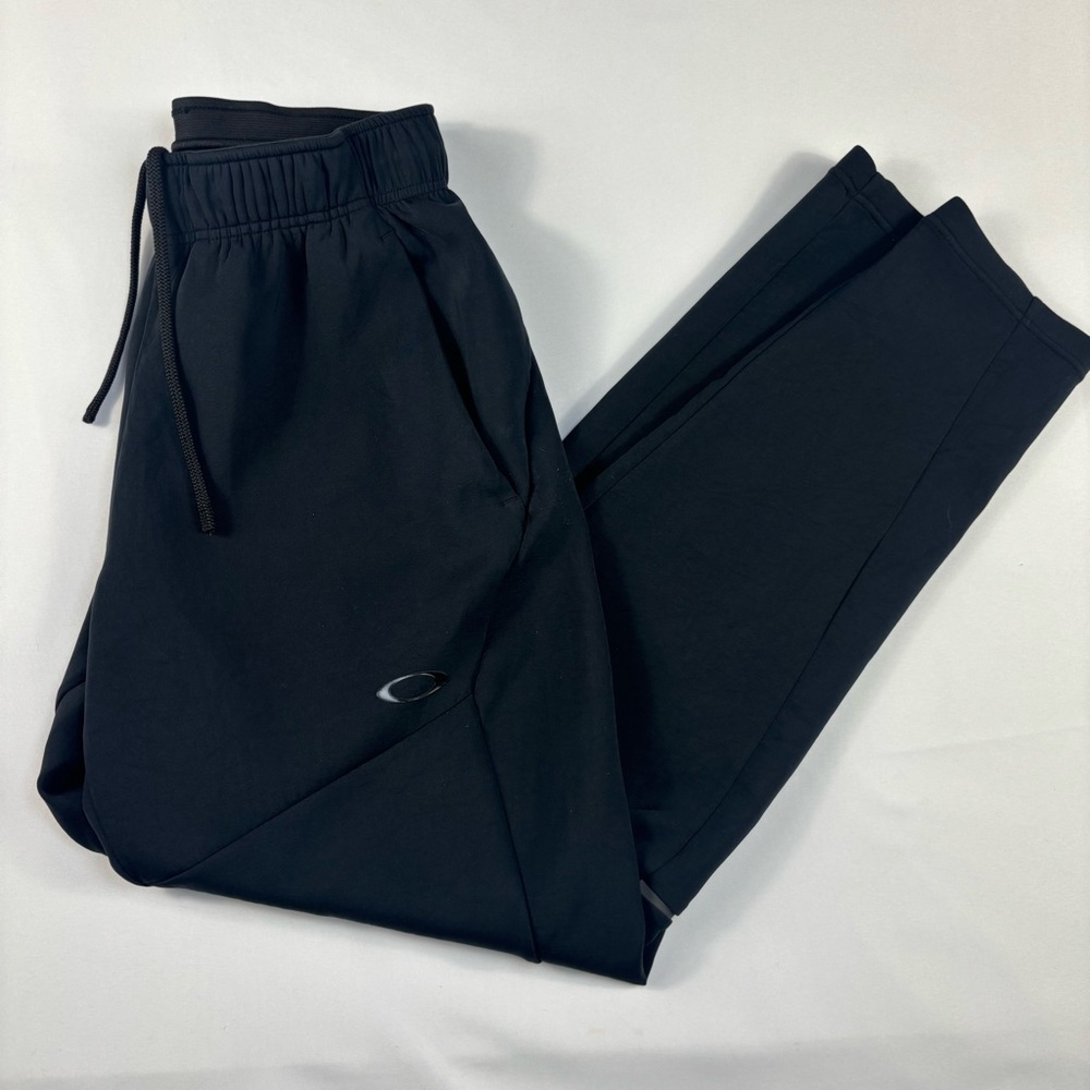 Oakley Men’s Performance Fit Black Gym Training Athletic Track Pants Small